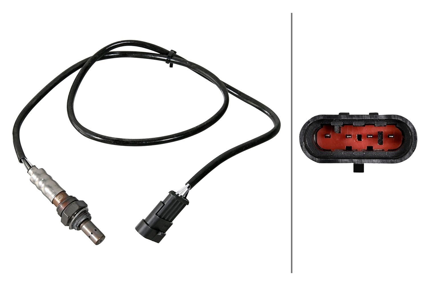 HELLA 6PA358221-511 Lambdasonde 4-Pin 940mm Für MAREA MULTIPLA