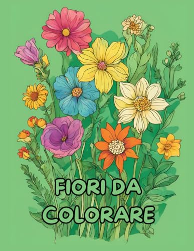 FIORI DA COLORARE