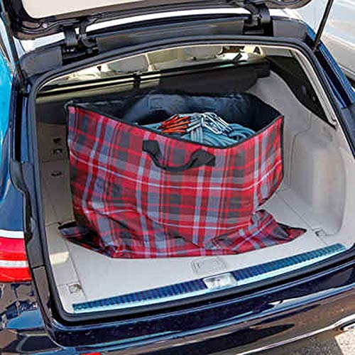 Purework Kofferraumtasche XXL Einkaufstasche Kofferraumdecke Kofferraumschutz Hundedecke Plane Transportbeutel Picknickdecke Kofferraummatte