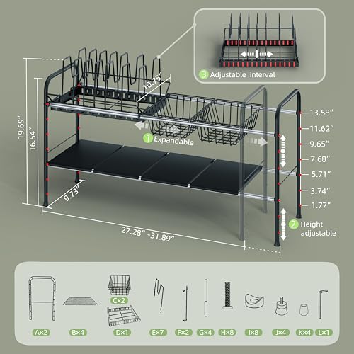 Expandable-Under-Sink-OrganizerPot-and-pan-Organizer-Under-Cabinet-Pan-Lid-OrganizerExpandable-Storage-shelf-with-Pan-Rack7-Dividers2-Baskets-and-4-PanelsAdjustable-partition-height