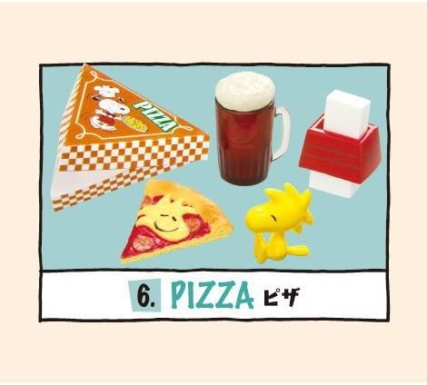 Amazon スヌーピー スヌーピーズ アメリカンダイナー 6 ピザ 単品 フィギュア ドール 通販