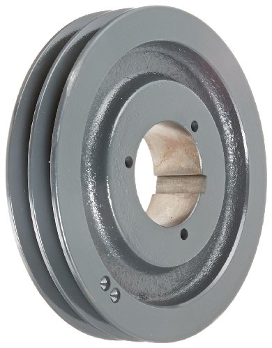 Browning 2TB86 Split Taper Sheave, Cast Iron, 2 Groove, A or B Belt, Uses Q1 Bushing