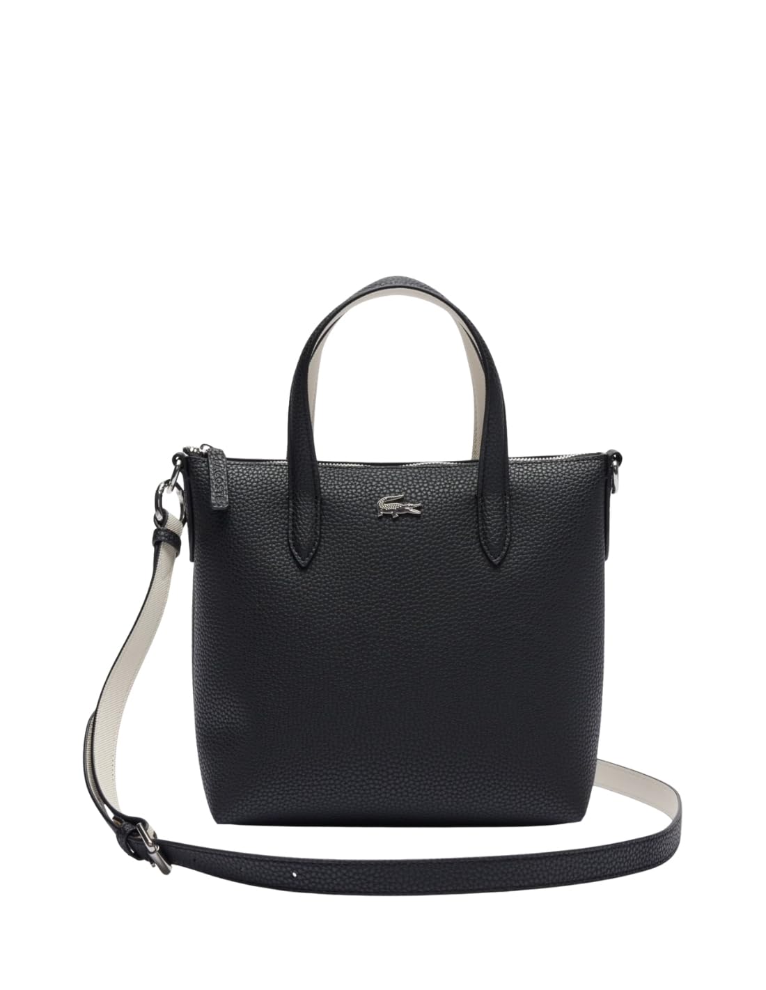 Lacoste Sac à provisions pour femme, noir farine