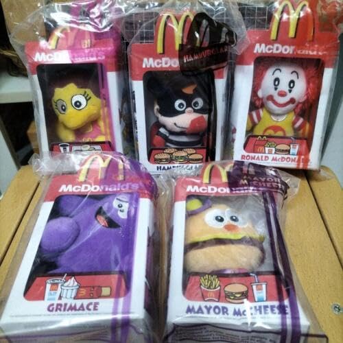 Amazon.co.jp: マクドナルド ぬいぐるみセット ヴィンテージ  