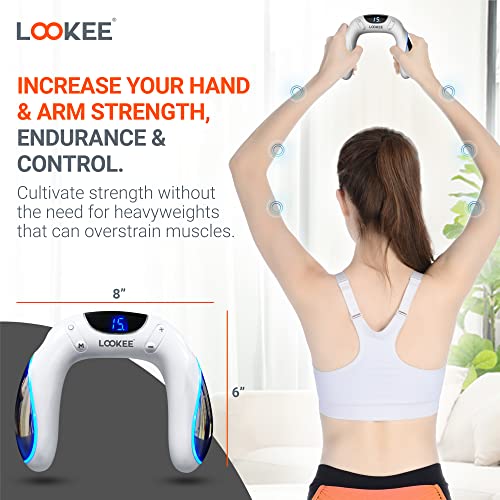 Lookee A8 Arm Exerciser | Innovative Arm Workout Equipment | Strength Training And Massage Machine For Arm, Forearm, Hand, Wrist | Arm Toner For Women And Men #TOP5