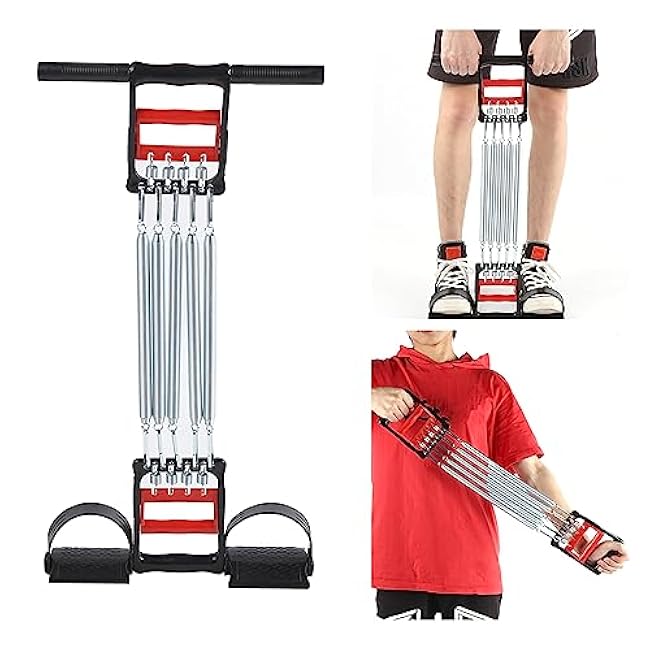 Multifunction Pedal Spring Chest Expander Three Purpose Fitness Equipment Removable, #111, JAOCDOENbhw3op54ga