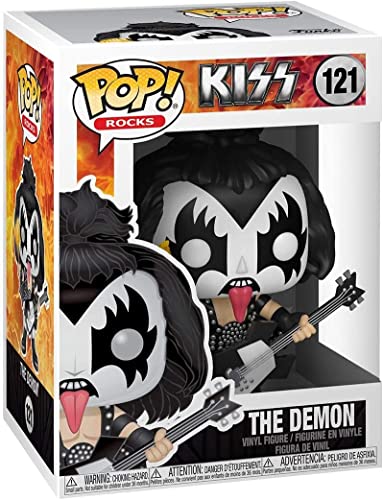 Funko POP KISS Gene Simmons avec étui de protection pour préserver votre figurine
