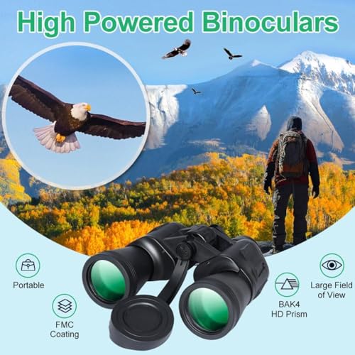 Image of Professional Super Reach Binocular with 50mm Wide Vision Lens