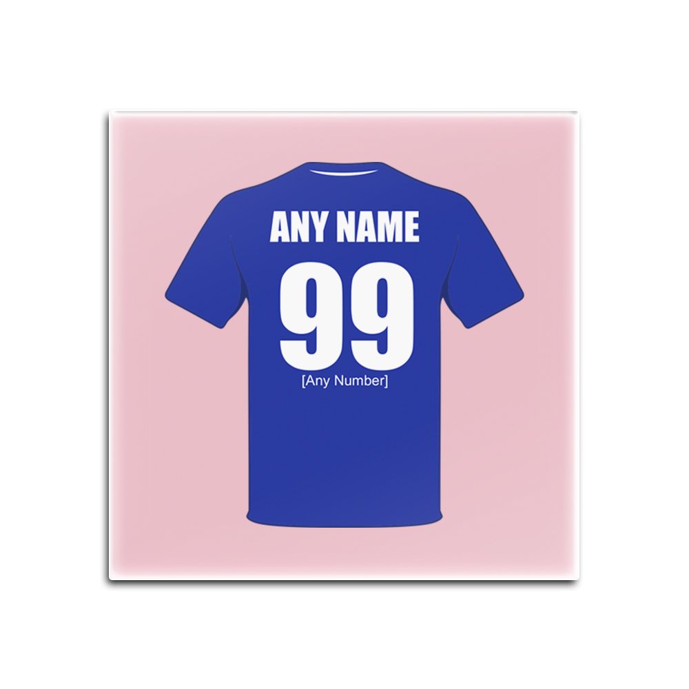 Dessous de verre Everton pour éviter les taches sur la table avec style football