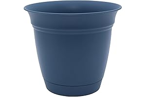 HC Companies' Delightful 8-Inch Eclipse Navy Planter: An Oasis for Your Green Friends