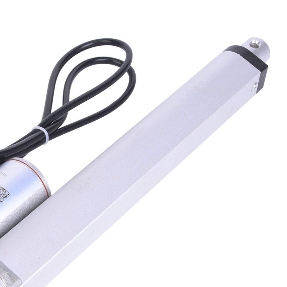 Attuatore Lineare Elettrico attuatori lineari barre di spinta Prodotti per movimento lineare Attuatori lineari 300N Motore CC 12V 30mm / S per Molteplici Scopi JS-TGZ-U1 IP45[200mm]