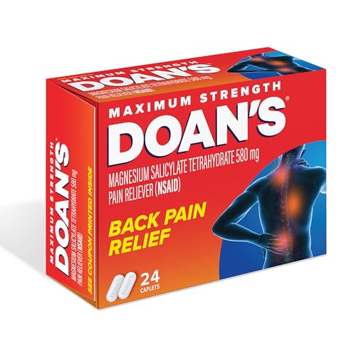 Doans Extra Strength Pain Reliever Caplets 24 Count
