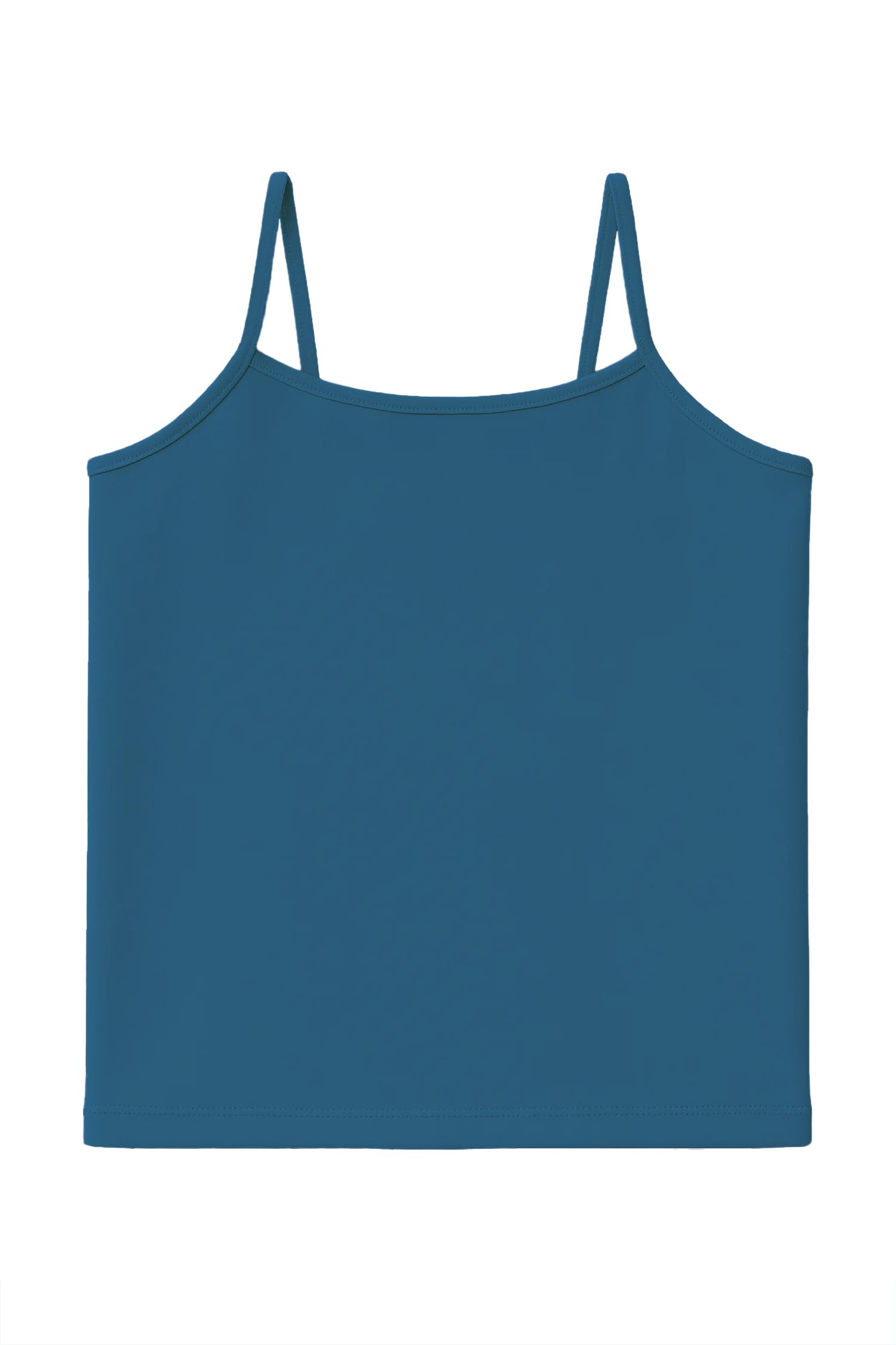 Kurve Girl’s Sleeveless Tank Top – Stretch Undershirts Cami Camisole, UV Protective Fabric, Rated UPF 50+ (Made in USA)