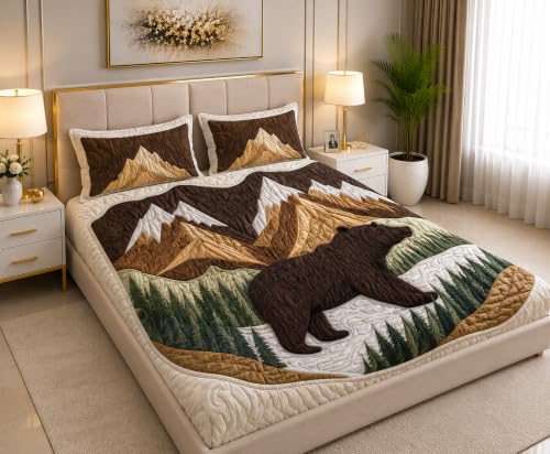 Image of 7D Digital Printed King Size Bedsheet | 240TC Premium Cotton Feel Microfiber with 2 Pillow Covers | Soft Breathable & Wrinkle Free Bedding Set | (Digital03, King Size-90x100 Inch)