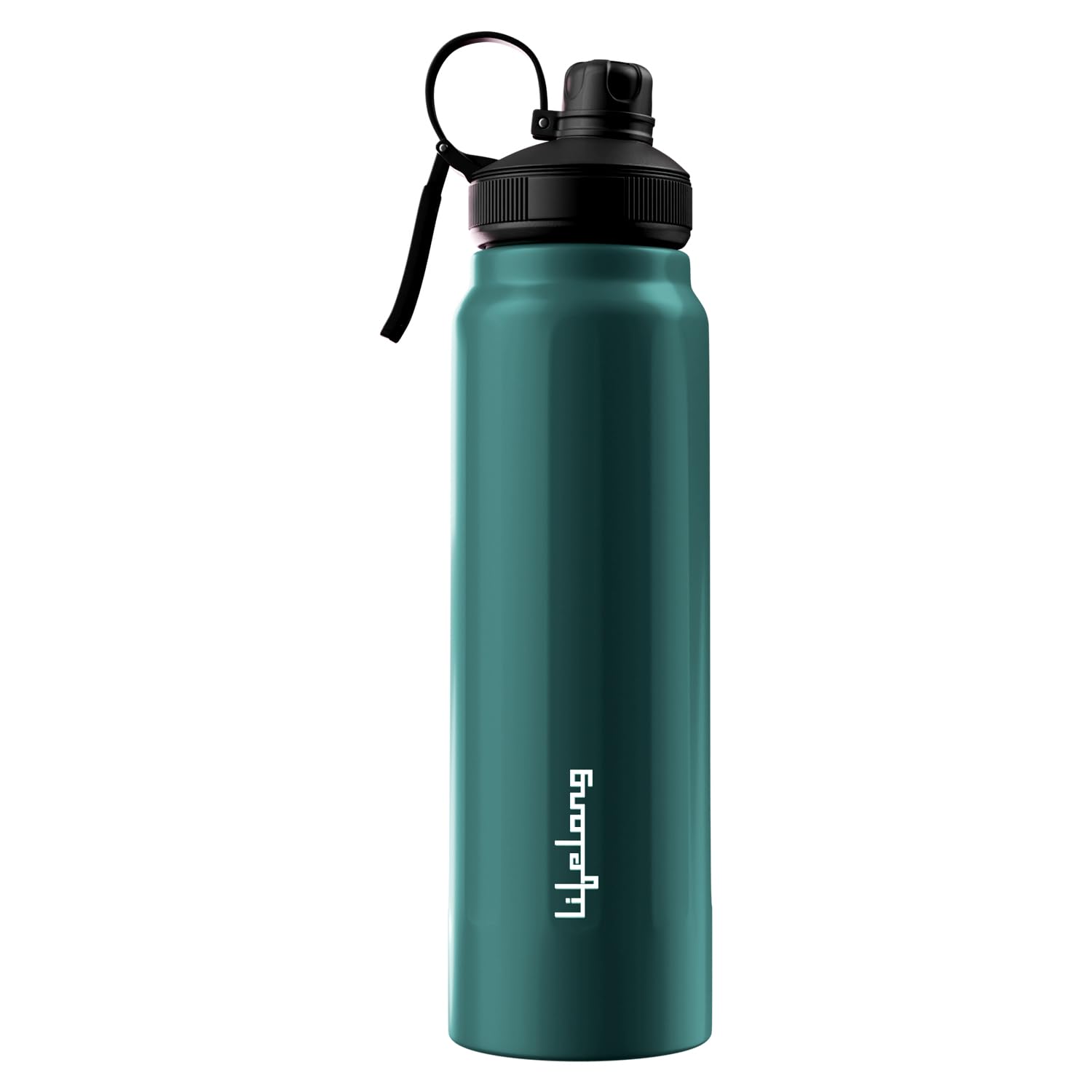 Lifelong Thermosteel Flask 900ml Stainless Steel | Water Bottle 24 Hours Hot & Cold | Double Wall Vacuum Insulated | Leakproof, Rust Free | Ideal for Tea, Coffee, Office & Travel (Green, LLVF004)