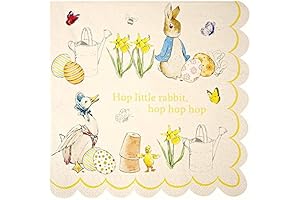 Meri Meri 45-1158 Easter Peter Rabbit Large Napkins: The Perfect Addition to...
