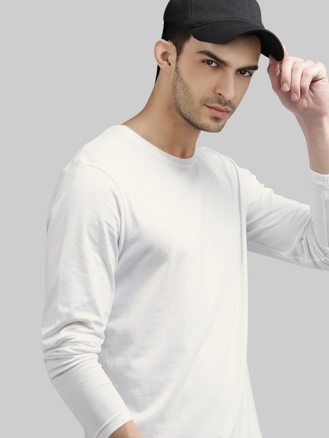 TVP Fashions Premium Plain Men Round Neck Full Sleeves Festive,Offer,Discount,Sale,Limited Edition, Trendy, Trending Tees and Tshirts. (White_XX-Large) 1