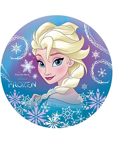 les colis noirs lcn Disque Azyme Elsa La Reine des Neiges 20 cm - Taille - Taille Unique - 240282