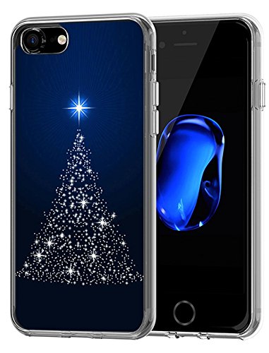 Lakaka TPU Case for iPhone 8 / iPhone 7 Bumper 4.7 inch Christmas Tree -  VD-I27450