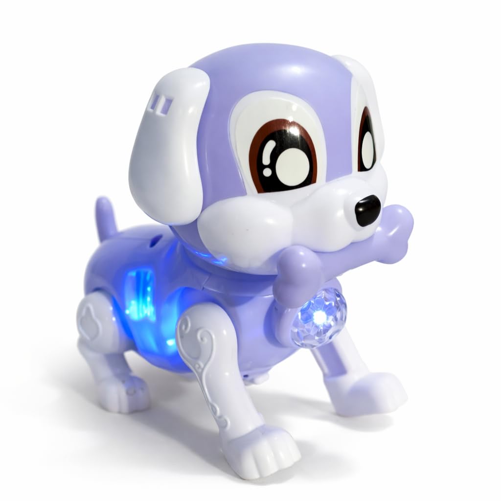 Dog Toy for Kids Walking or Jumping Dog Toy for Kid Walking Toy Dog for Kids Barking Moving Dog Toys for Baby, Batteries Operated Electric Puppy Doggy Toys for Kid Birthday Gifts Barking Dog-image-14