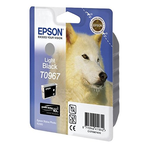 Preisvergleich Produktbild Epson T0967 Tintenpatrone Husky, Singlepack, hell schwarz