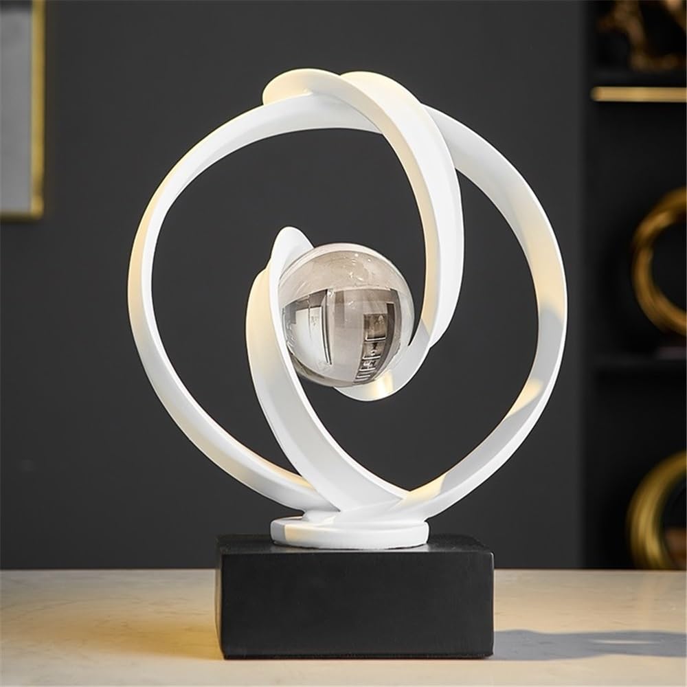 Ornamenti Decorazione for la casa, statue in resina in stile moderno, adatte for soggiorno, camera da letto, ufficio, libreria, scrivania Statue