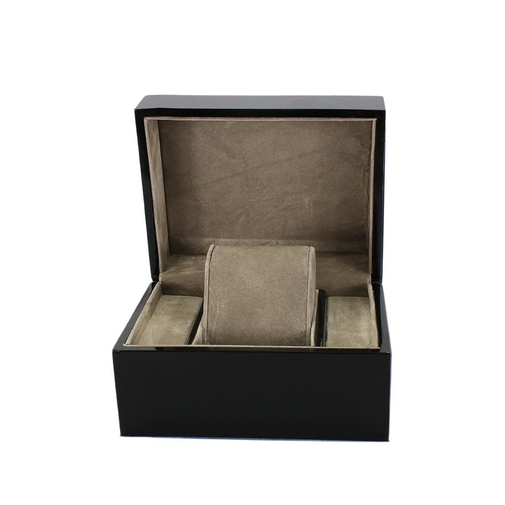Boîte de montre en bois clapet coffret bijoux collier et bracelet