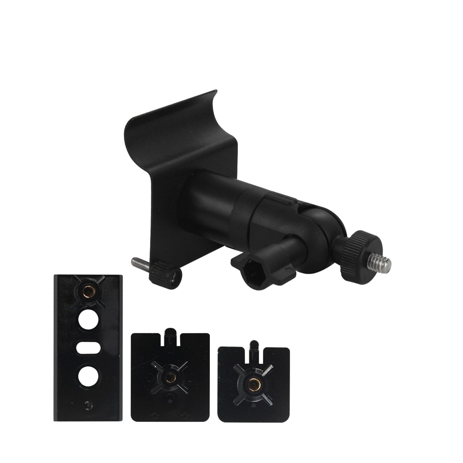 Vinyl Siding Hooks for Stick Up Cam/Pro Solar Panel, Spotlight Cam Pro Battery and Stick Up Cam Plus Battery, Siding Hooks for Hanging Outdoor & Hanger Hooks for Indoor and Outdoor, 1Pack Black