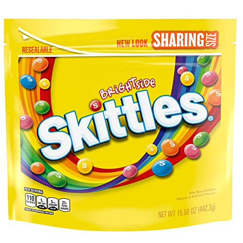 SKITTLES Brightside Sharing Size Candy, 15.6-Ounce Bag