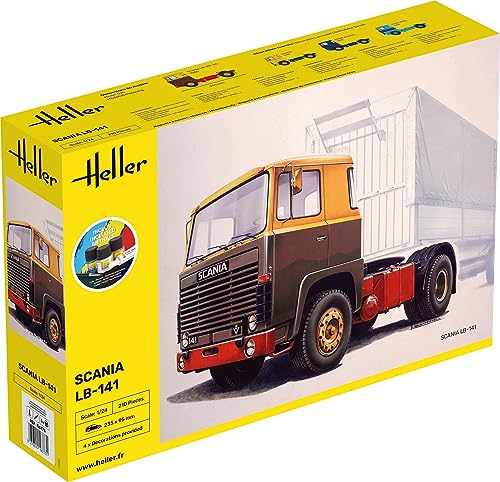Maquette Camion Truck Lb-141 Heller Joustra le cadeau idéal pour amateur de puzzle