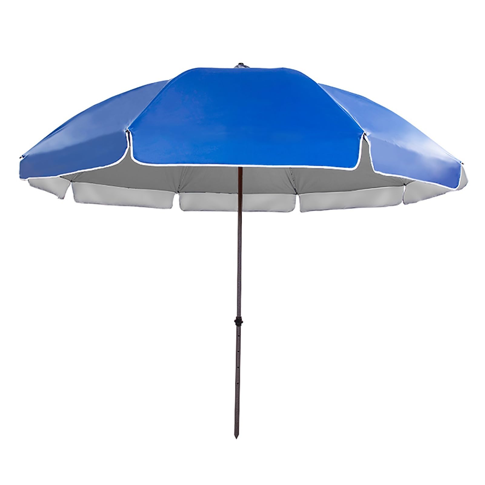 Parasol exterior antiviento de 2,6 m con protección solar UV 50+ ideal para patio y terraza