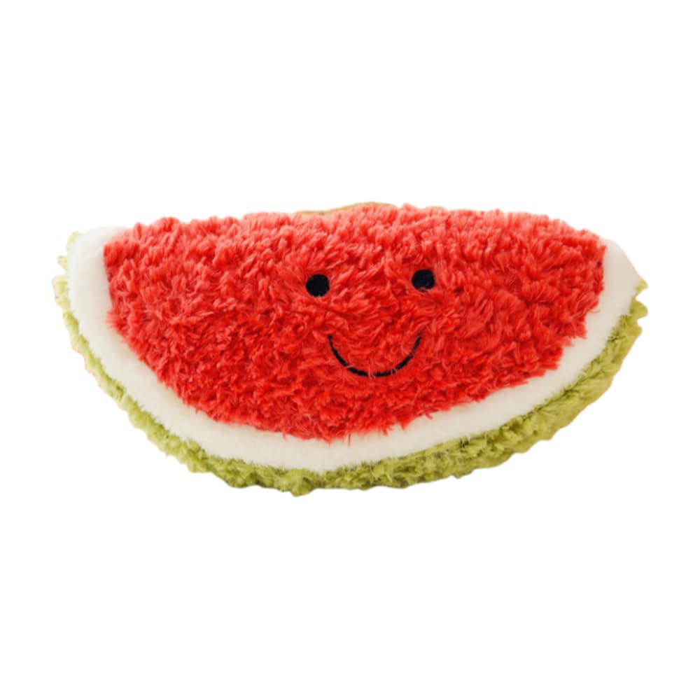 Fruit Plush Toys - Mango Carrot Hugging Pillow, FruitShape pillow filled doll, suitable for children and girls (Watermelon)
