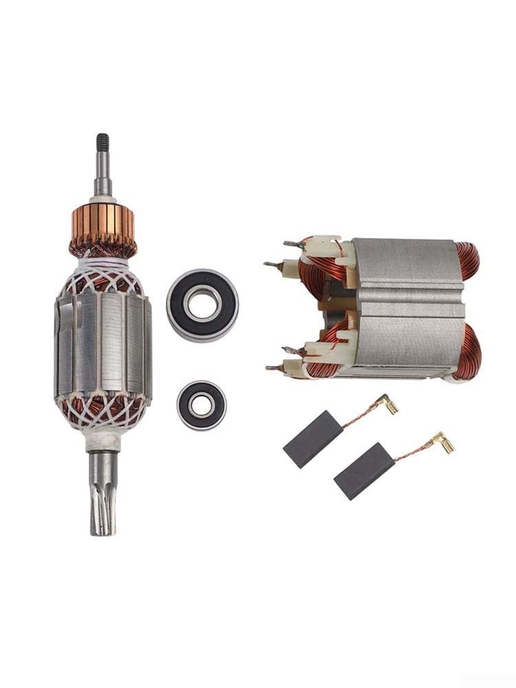 Stator et Set avec balais de charbon pour HR4001C HR4010C HR4011C 513888-4 625758-6 Compatible avec HR4003C HR4013C HR4001CX CB350 194160-9