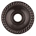 Baldwin 5153 Pair of Estate Rosettes for Privacy Functions, Distressed Venetian Bronze