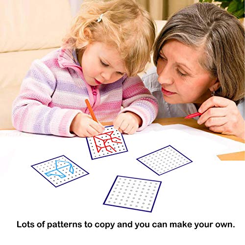 image for Thoth Montessori Wooden Geoboard Mathematical Manipulative Material Ar