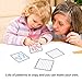Thoth Montessori Wooden Geoboard Mathematical Manipulative Material Array Block Geo board with 36Pcs Pattern Cards and Rubber Bands Matrix 8x8 for Kids Graphical Educational Toys Early Development Toy