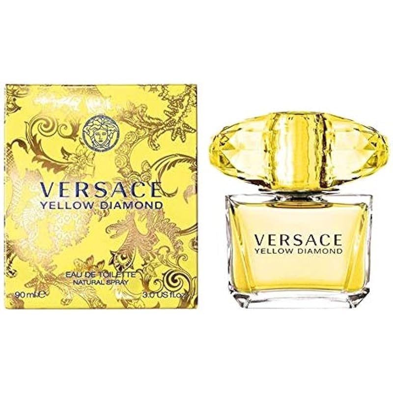 Versace Women Yellow Diamond 3.0 Oz Edt Spray(pack Of 1)