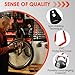 5.1 inch Garage Organization Hooks, 6 Pack Wall Mount Holders with 2 Extension Cord Straps, Large Hooks Anti-Slip Coated, Heavy Duty Storage Utility Hangers for Bike, Ladder, Power and Garden Tools