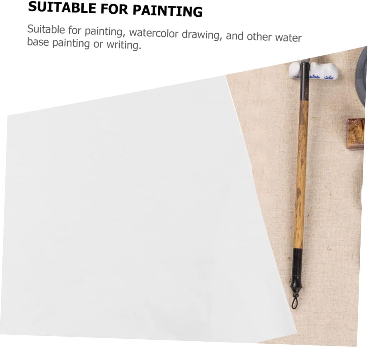 VILLFUL 120sheets Convenient Rice Paper for Calligraphy Writing Sumi Painting Drawing Paper
