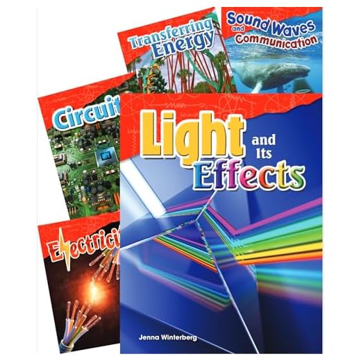 Teacher Created Materials - Science Readers: Content and Literacy: Physical Science - 5 Book Set - Grade 4 - Guided Reading Level P - S