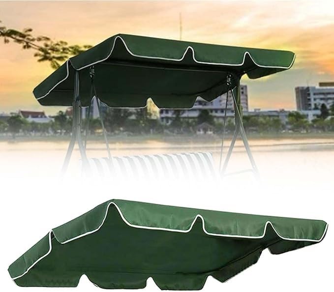 Cubierta de parasol para hamaca impermeable que protege contra lluvia y sol 2