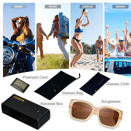 Image of KANASTAL Anti Blue Light Glasses for Women and Men | TR90 Frame,UV Protection,PC Lens,Lightweight,High Definition,Computer,Phone,Video Gaming,Television,Gaming,Screen