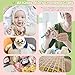 Katech Crochet Hooks Set with Crochet Case, 73 pcs Knitting Accessories Ergonomic Crochet Hook for Making Bag, Glovers, Sock, Colorful Soft Handle Knitting Needles Kits DIY Hand Tool