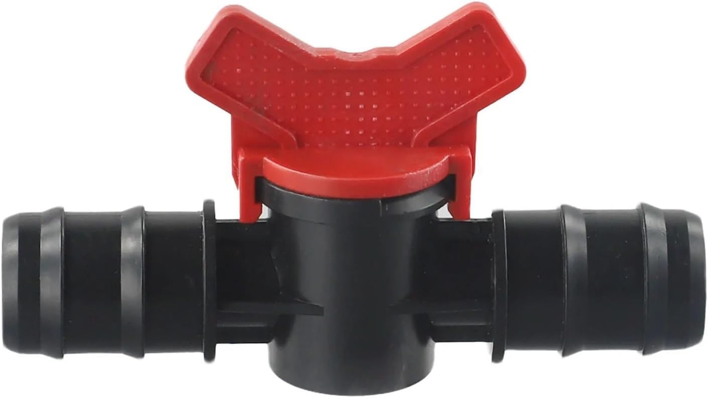 Wkhphmbeq 25Mm X25mm 25Mm X 25Mm Pp Ball Valve For Pe Pipe, Pn4 Shut Off Connector For Drip Irrigation, Garden Watering, Pond And Aquarium(25Mm X25mm)