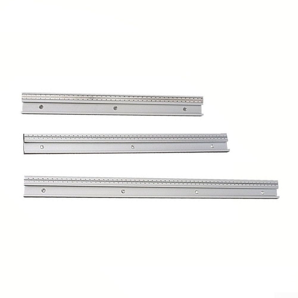 Binario a T con scanalatura a T a 45, binario a T in lega di alluminio 45 con scanalatura a T, binario a T per da banco router (60 cm)