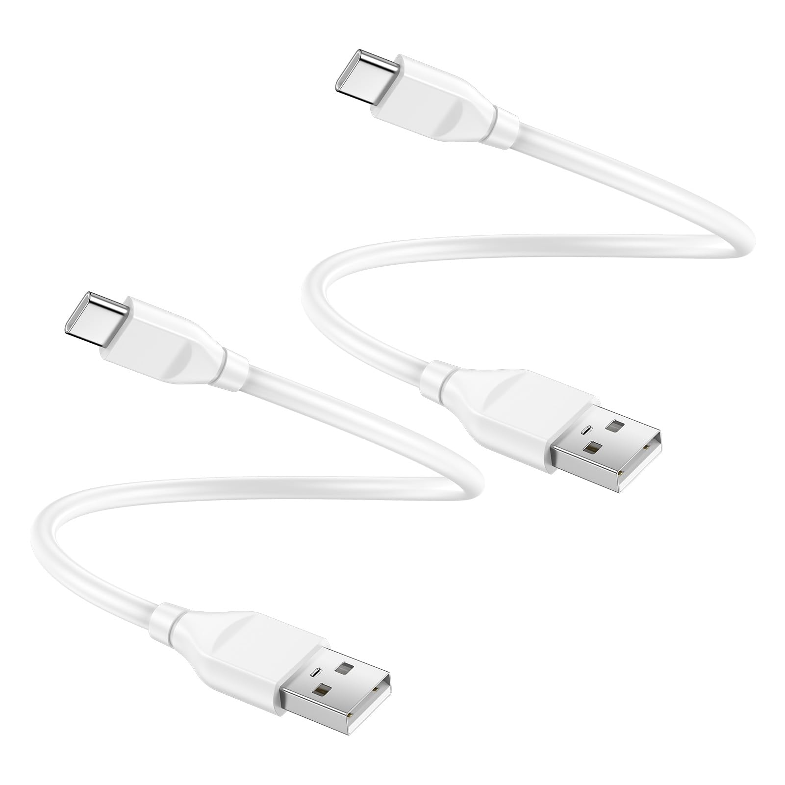 ANNIBER USB C 充電ケーブル iPhone 17タイプcケーブル 30cm/2本 短い 超高速充電 タイプatoタイプc QC2.0/3.0対応 データ転送 Type-C機器対応 iPhone 16/16e/iPhone 15/MacbookPro/iPad Pro&Air/Galaxy/Pixel/Xperia/AQUOS/Moto/LG 他対応