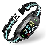 GHORA Bark Collar, Dog Bark Collar w/Smart Triggering-Rechargeable Anti Barking Training Collar w/5