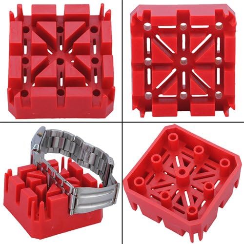 Plastic Watch Band Bracelet Holder Watchmaker Links Repair Remover Tool