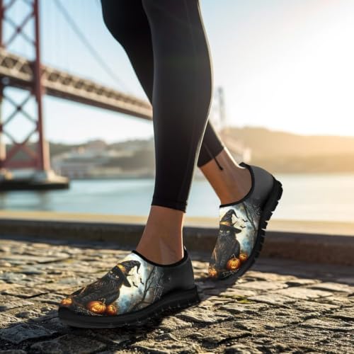 Image of Women's Loafers Slip On Slip Shoe Casual Walking Shoes Non Slip Work Shoes Mesh Athletic Sneakers