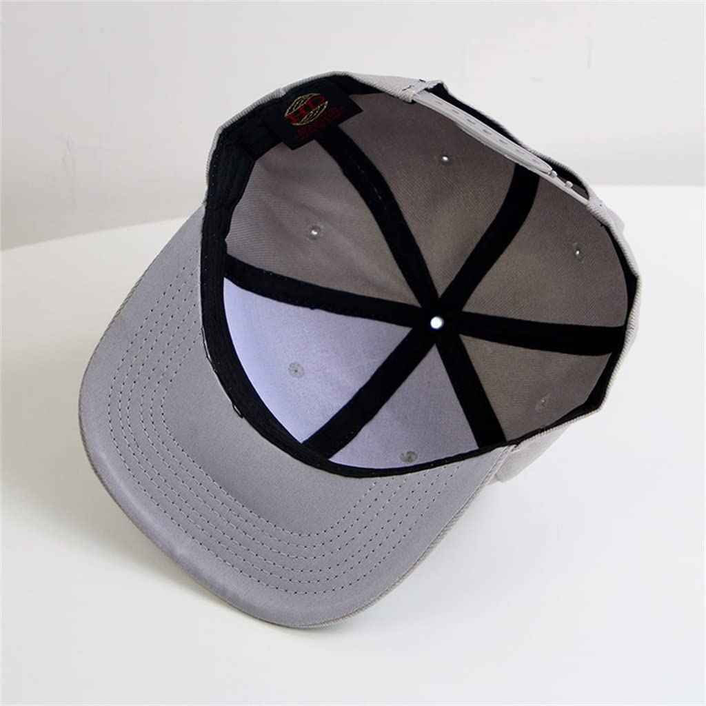 Cappellino da Baseball Casual in Cotone da Donna, Tinta Unita, Estivo, con Fibbia Posteriore, Stile Hip Hop e Tesa Curva (a En Storlek)